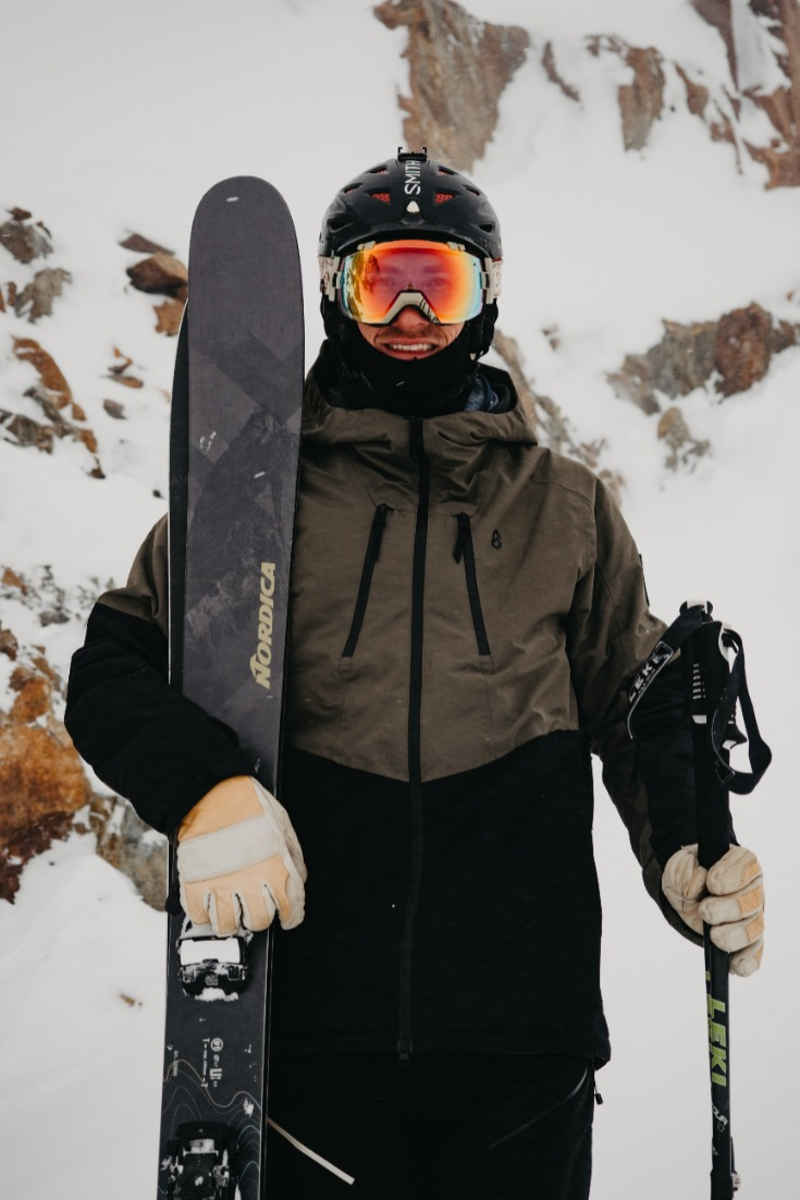 Lynx Skijakke Olive Green - Mænd