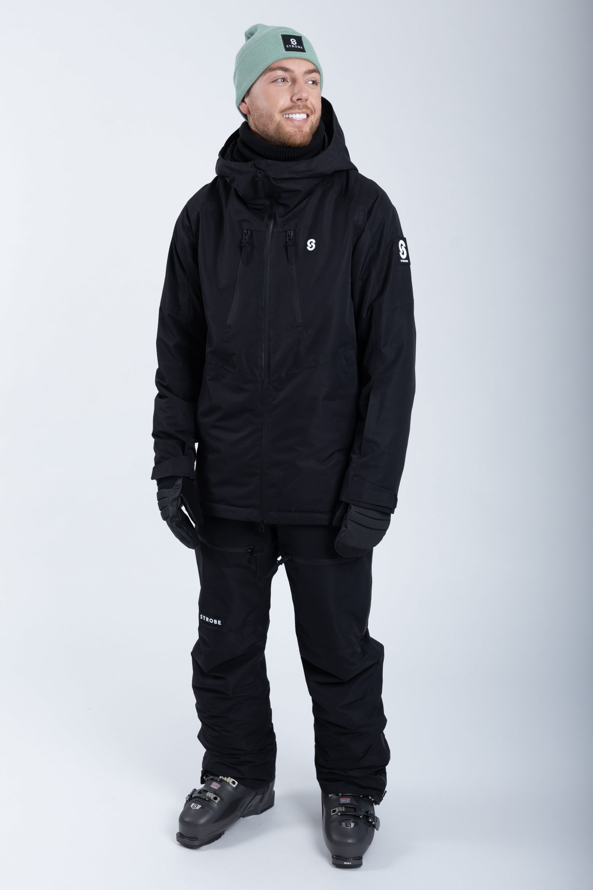 Lynx Skijakke Black - Mænd