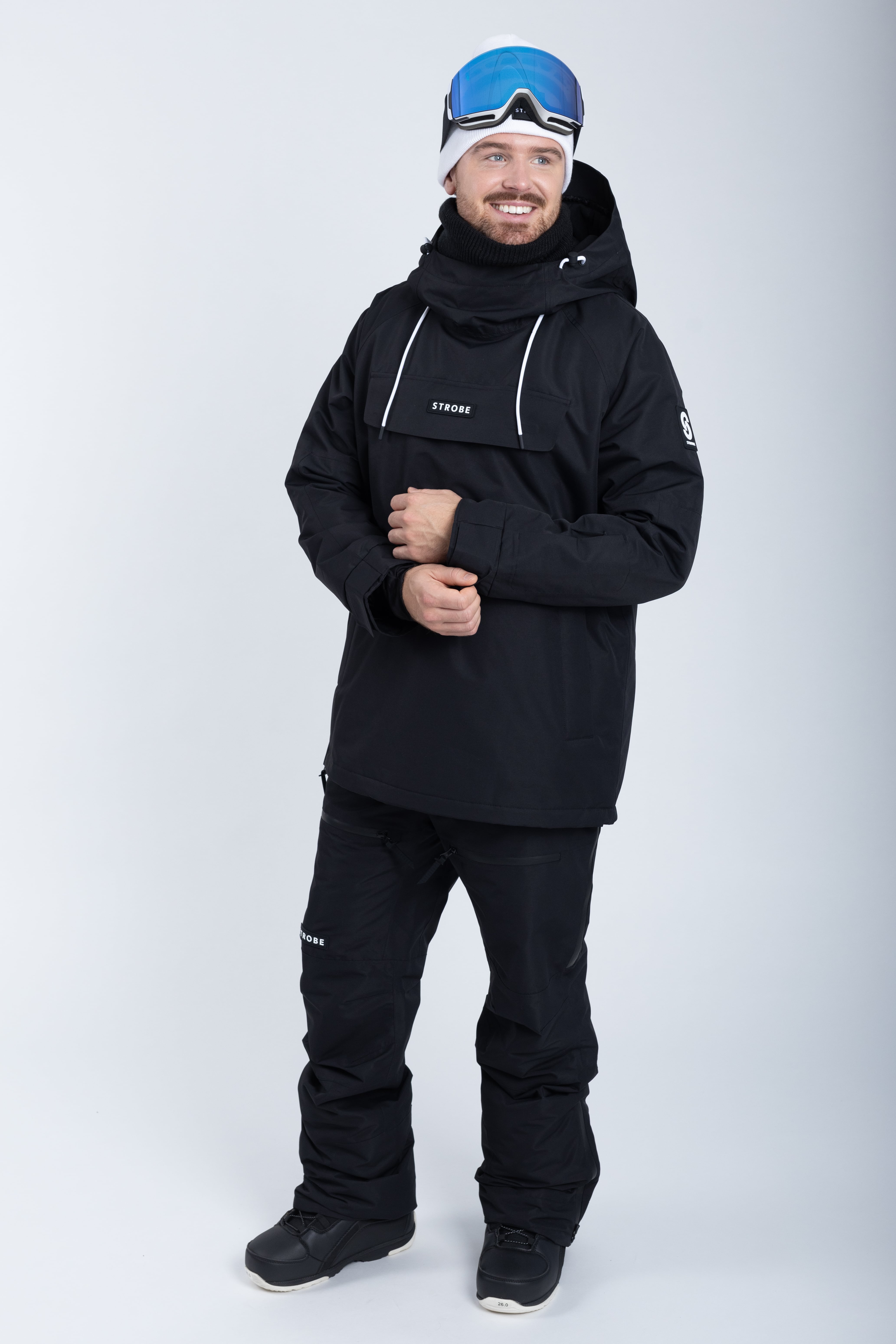 Halo Skijakke Black - Mænd