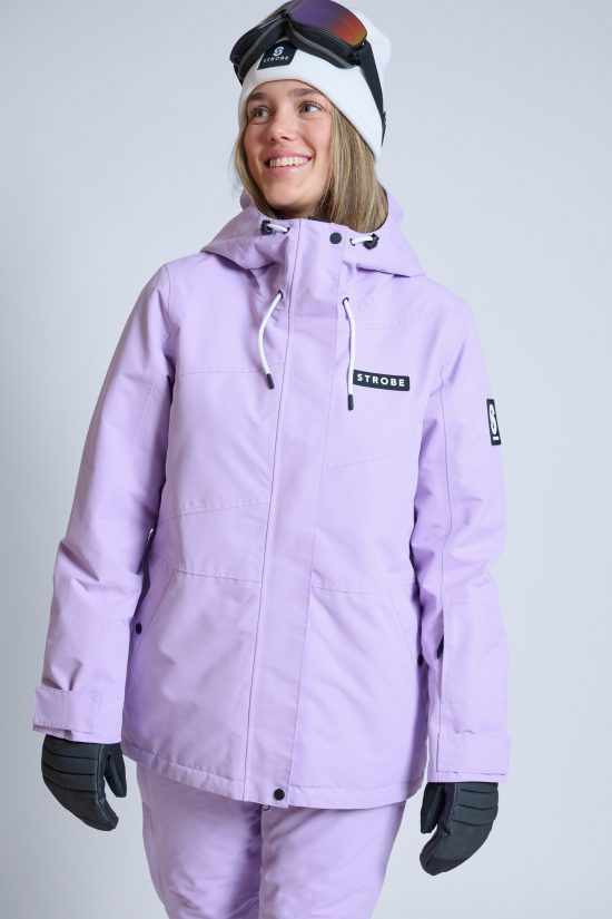 Aura Skijakke Pale Violet - Kvinder
