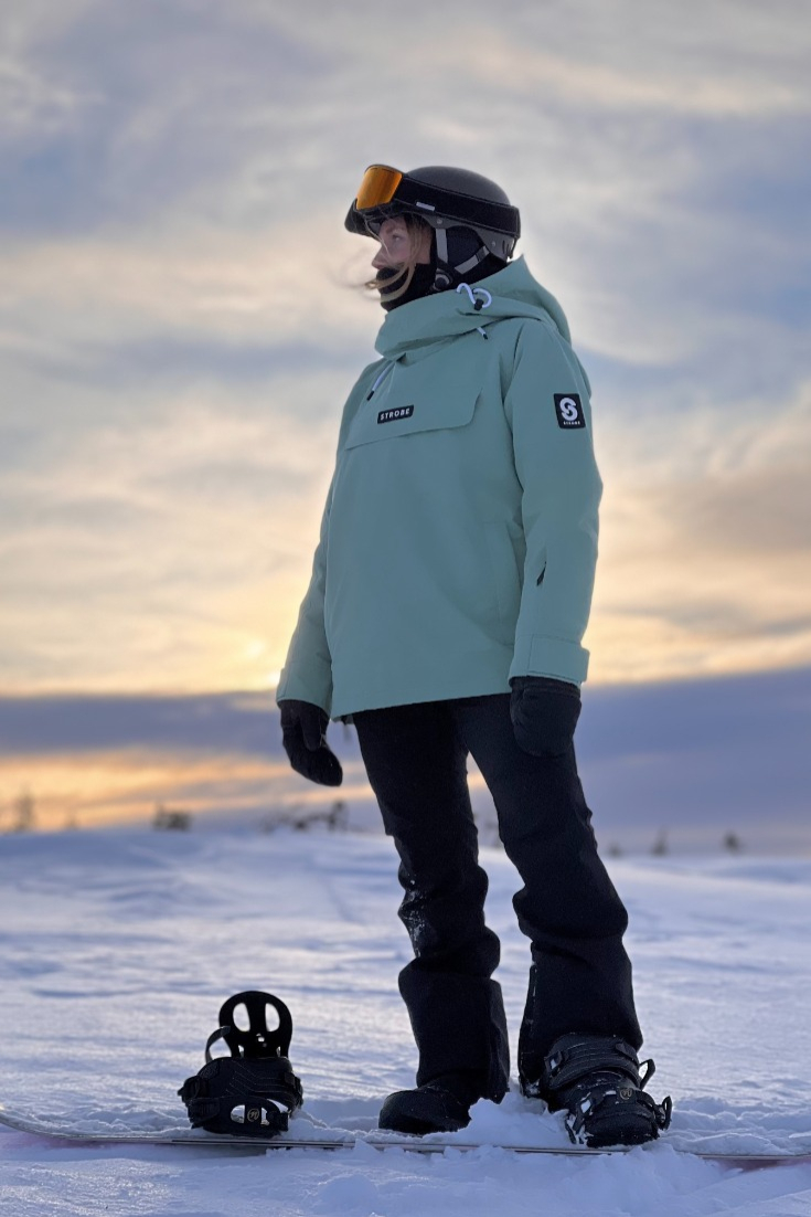 Halo Skijakke Dusty Green - Kvinder