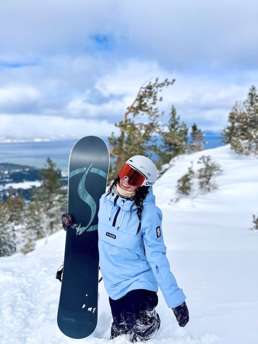 Luna Skijakke Serenity Blue - Kvinder