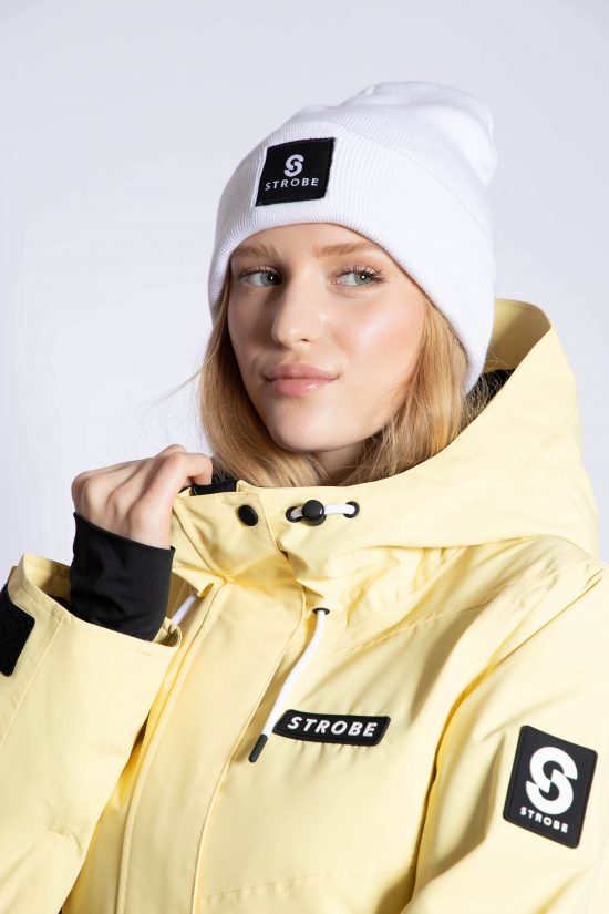 Aura Skijakke Lt Yellow - Kvinder