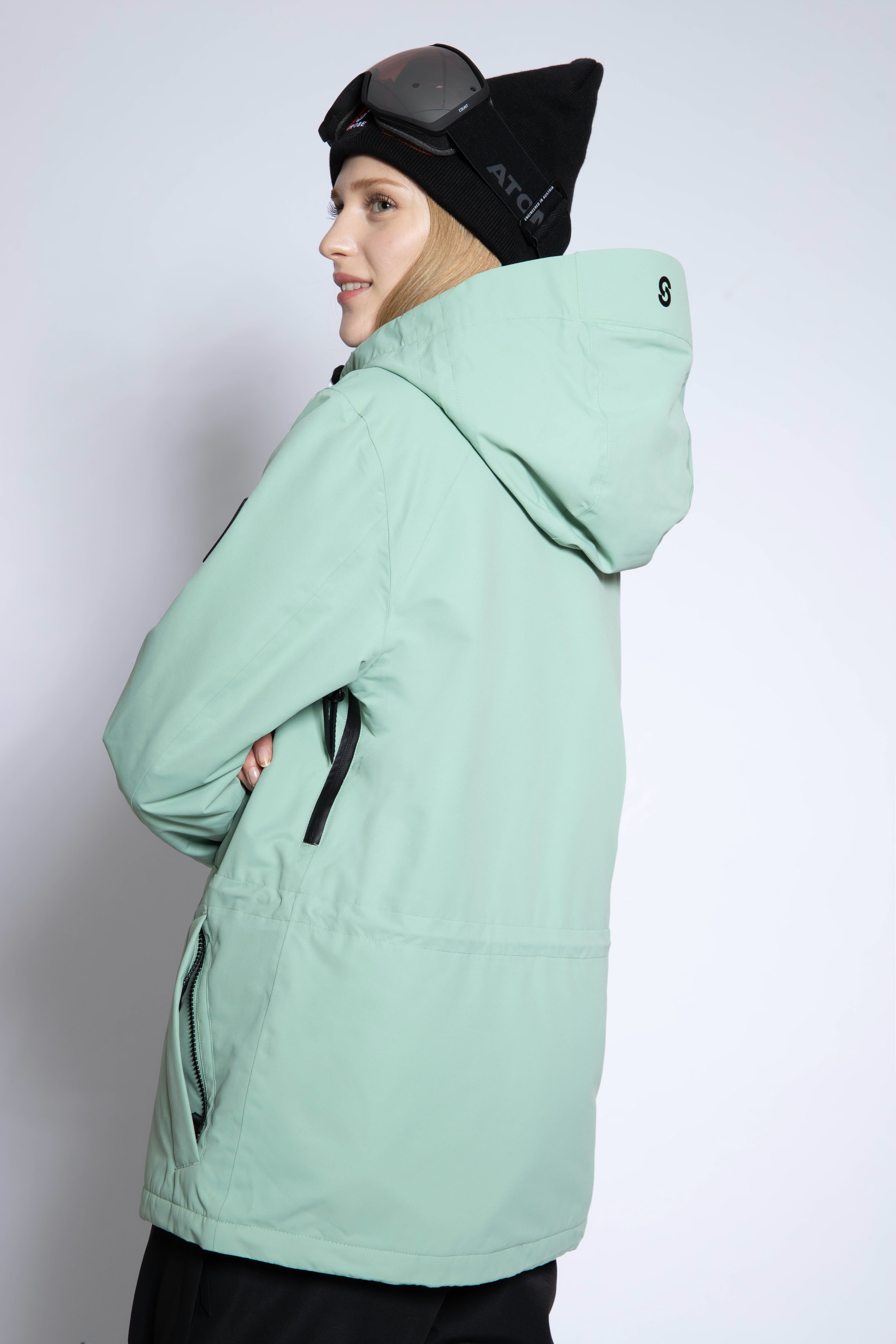 Renewed - Felicity Ski Jacket Dusty Green - Small - Women's