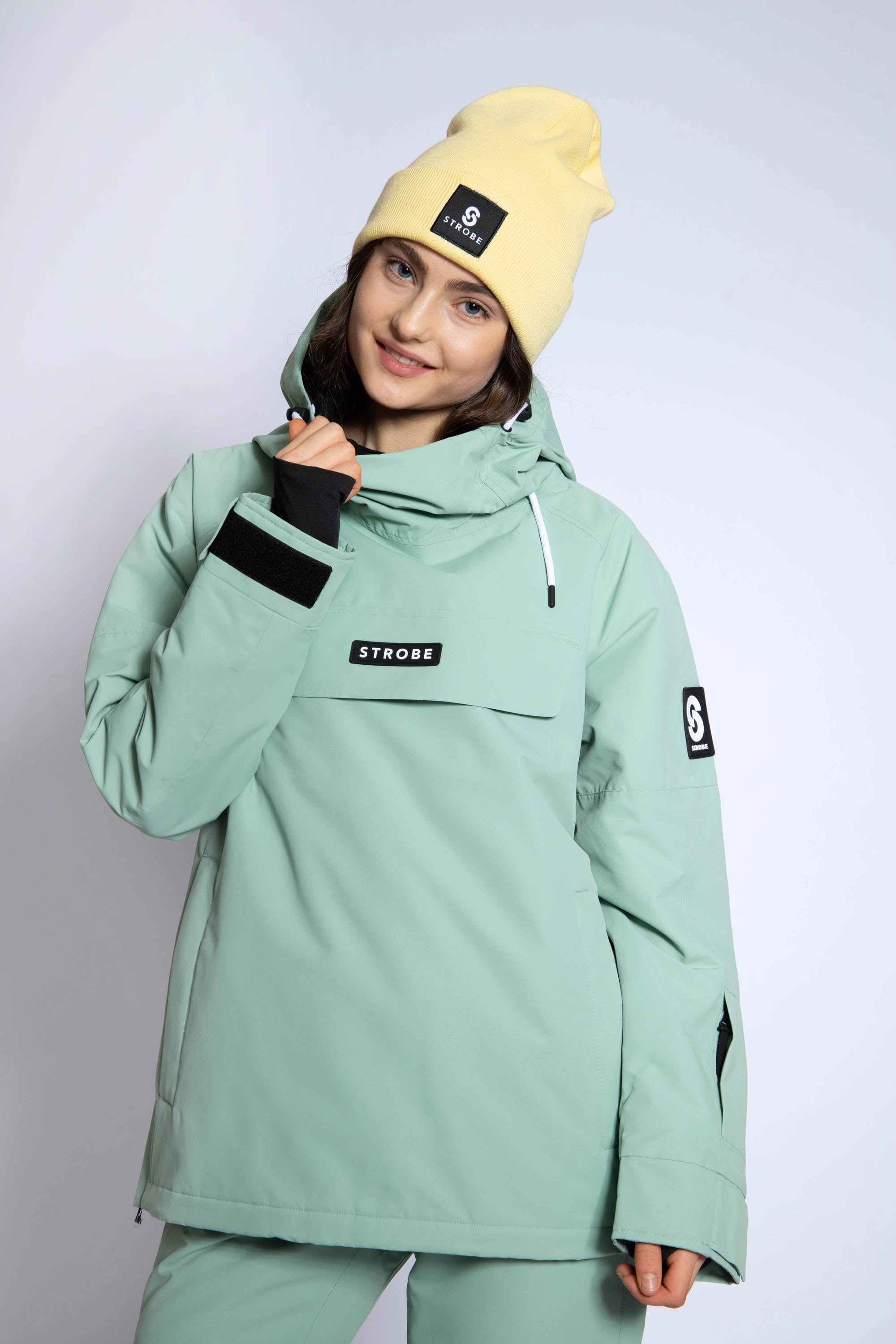 Halo Skijakke Dusty Green - Kvinder