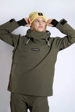 Halo Skijakke Olive Green - Kvinder