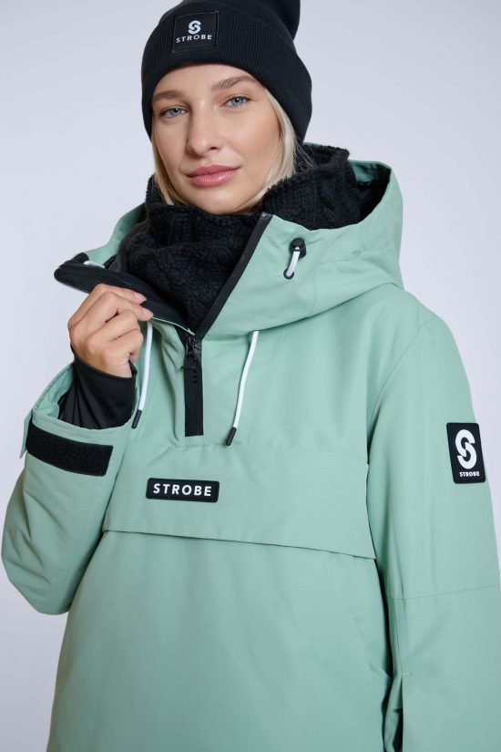Luna Skijakke Dusty Green - Kvinder