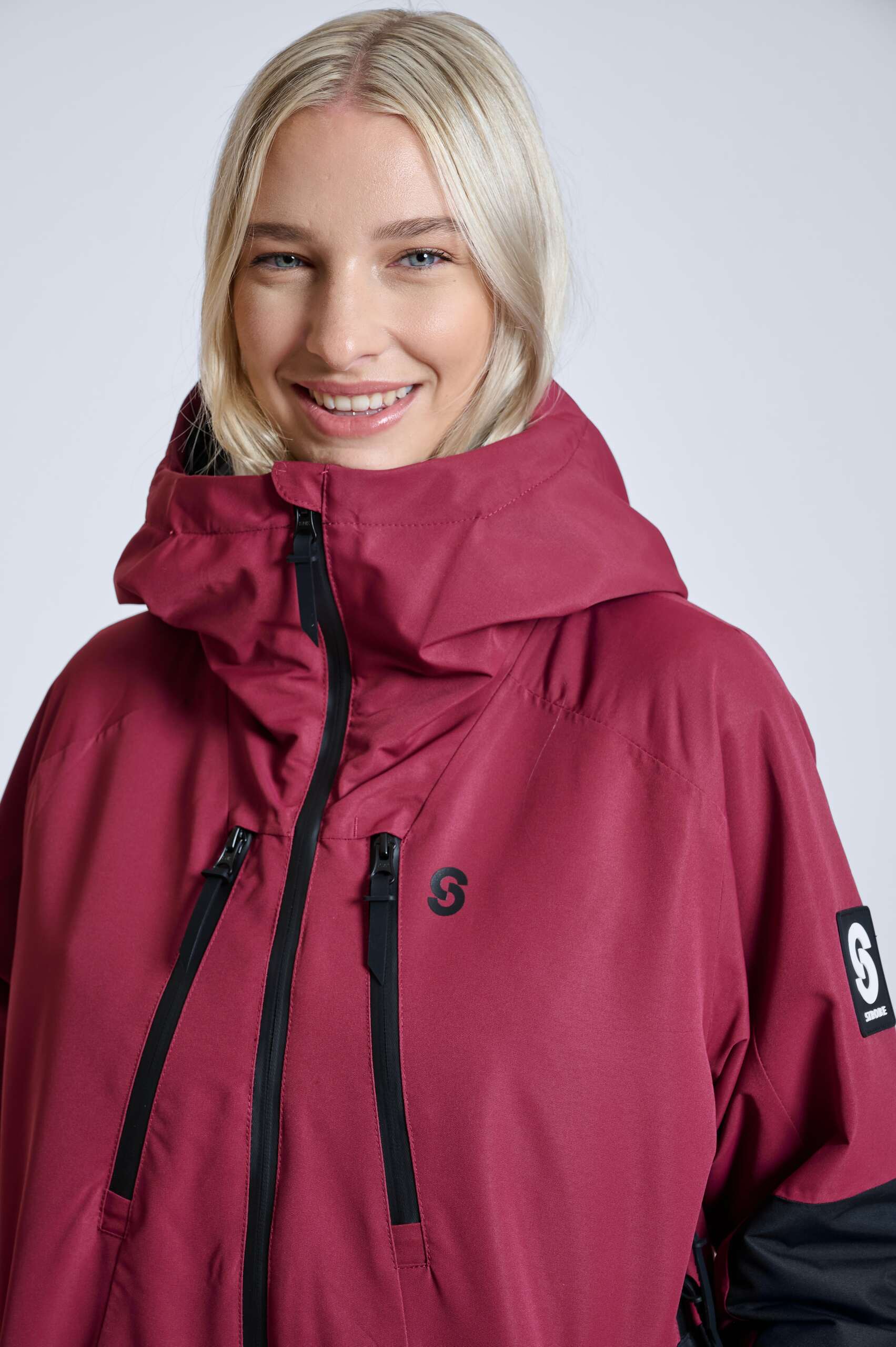 Lynx Skijakke Burgundy - Kvinder