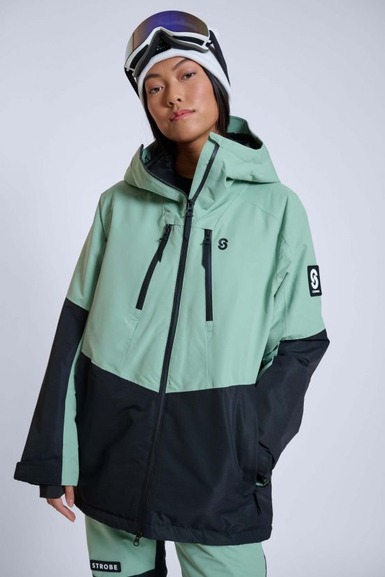 Lynx Skijakke Dusty Green - Kvinder